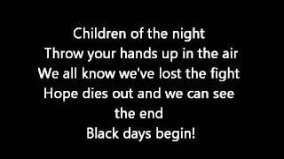 Watch Atreyu Black Days Begin video