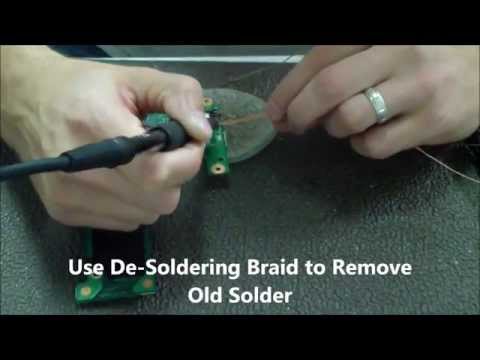 Dell Inspiron N5010/15R/P10F DC Power Jack Repair | How To ...