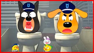 Sheriff Labrador - Skibidi Toilet Meme Song ( Part 37 )