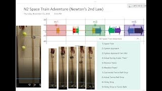 Space Train Adventure (Newton's 2nd Law)