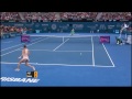 Andrea Petkovic v Kaia Kanepi highlights (1R) - Brisbane International 2015