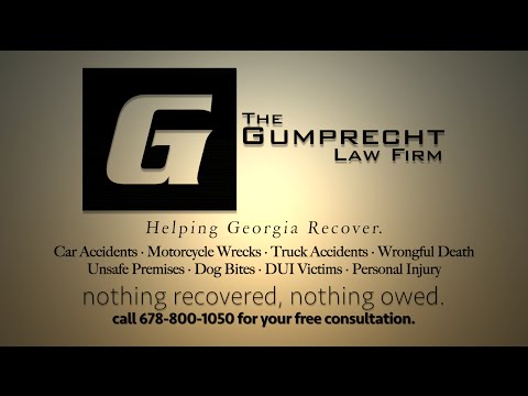 Call 678-800-1050 today for your free consultation, 24/7. Nothing recovered, nothing owed. http://GAlawfirm.com