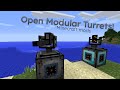 Mod Highlight: Open Modular TURRETS! - Minecraft 1.12.2