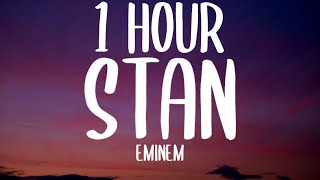 Eminem - Stan [1 HOUR] (Slowed/Lyrics) ft. Dido | \