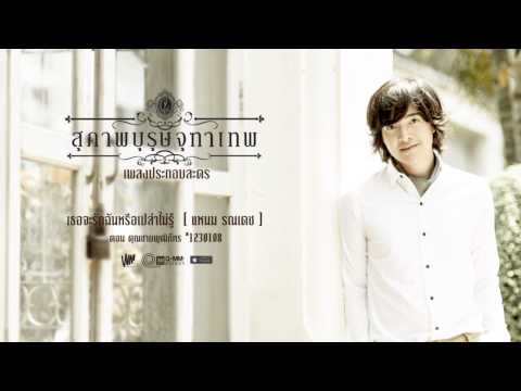 เธอจะรักฉันหรือเปล่าไม่รู้- แหนม รณเดช (Official Lyrics) thumb