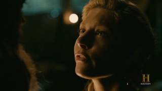 Vikings: Season 4 Episode 11 - Ragnar And Lagertha Kissing Scene[HD] ( Scene)
