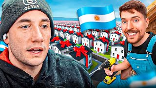 Mr Beast Construyendo Casas En Argentina