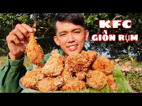 Làm Mâm Gà Rán KFC Khổng Lồ | Ăn Mừng Ngày Lãnh Lương Youtube
