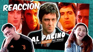 ¡GRANDE! 👏 La Evolucion De Al Pacino | #TeLoResumo #reaccion