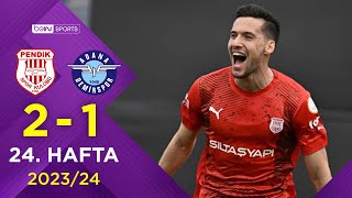 Siltaş Yapı Pendikspor 2-1 Adana Demirspor 24. Hafta - Trendyol Süper Lig 20232024