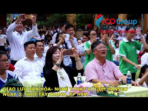 Giao lưu Đại học Hanseo Hàn Quốc THPT Tây Thạnh 2017