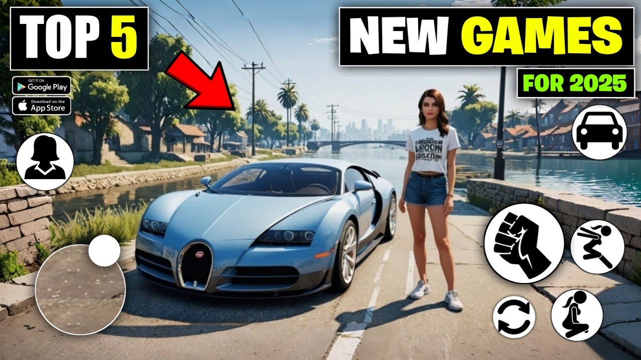 Top 5 New Games For Android 2025 | New Best Android Top 5 New Games For Android 2025 | New Best Android