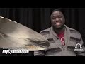 Meinl 22" Byzance Jazz Medium Thin Ride Cymbal - Played by Lyndon Rochelle (B22JMTR-1041213MM)