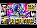 ALL 26 BEYBLADE BURST RISE QR CODES WAVES 1+2 TODOS BEYBLADE BURST RISE APP QR CODES