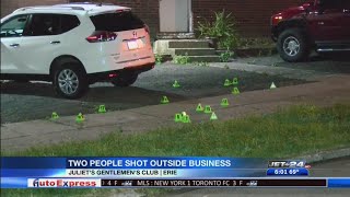 Shooting outside local business