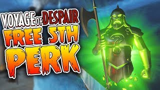 NEW TENTACLE EASTER EGG GUIDE VOYAGE OF DESPAIR (Black Ops 4 Zombies FREE 5TH PERK TUTORIAL)