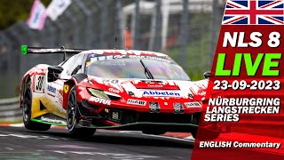 Live: Nürburgring Nls Race 8 | 🇬🇧 Adac Barbarossapreis - Endurance Series 2023