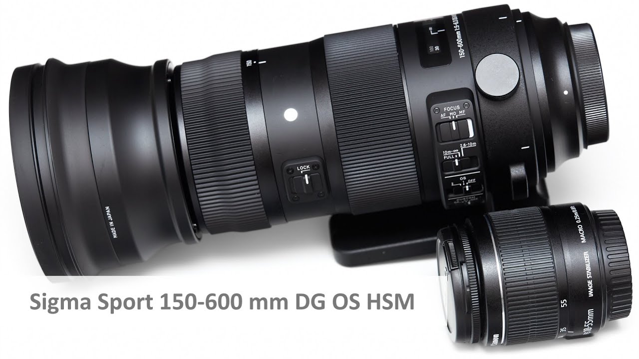 Sigma S 150 600 mm Sport Unboxing eines Super Tele