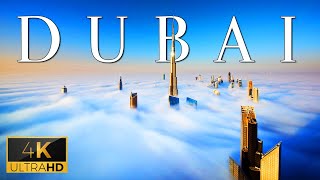 FLYING OVER DUBAI (4K UHD) - Soothing Lounge Music With Scenic Relaxation Film For Luxury Lobbies