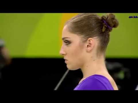 Алия Мустафина - выступление, разновысокие брусья, финал ОИ в Рио-2016 Алия Мустафина - выступление, разновысокие брусья, финал ОИ в Рио-2016