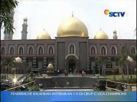 Mesjid Kubah Emas Dian Al Mahri - YouTube