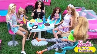 Мультик Барби Зарядка На Пикнике В Автодомике Куклы Для Девочек Dolls ♥ Barbie Original Toys