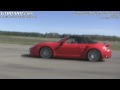 1080p: Porsche 911 Turbo Convertible (997 Mk I) Tiptronic vs Jaguar XKR Coupe 5,0
