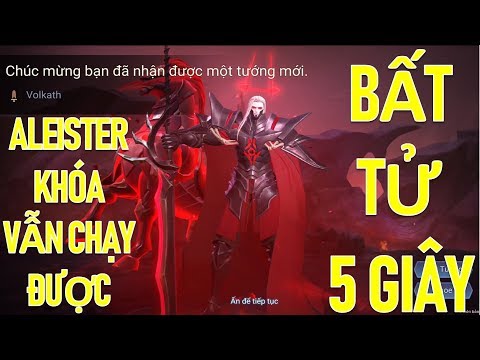 Chúa tể hắc ám SKILL bất tử 5 Giây VOLKATH quá kinh khủng! Tướng mới VOLKATH