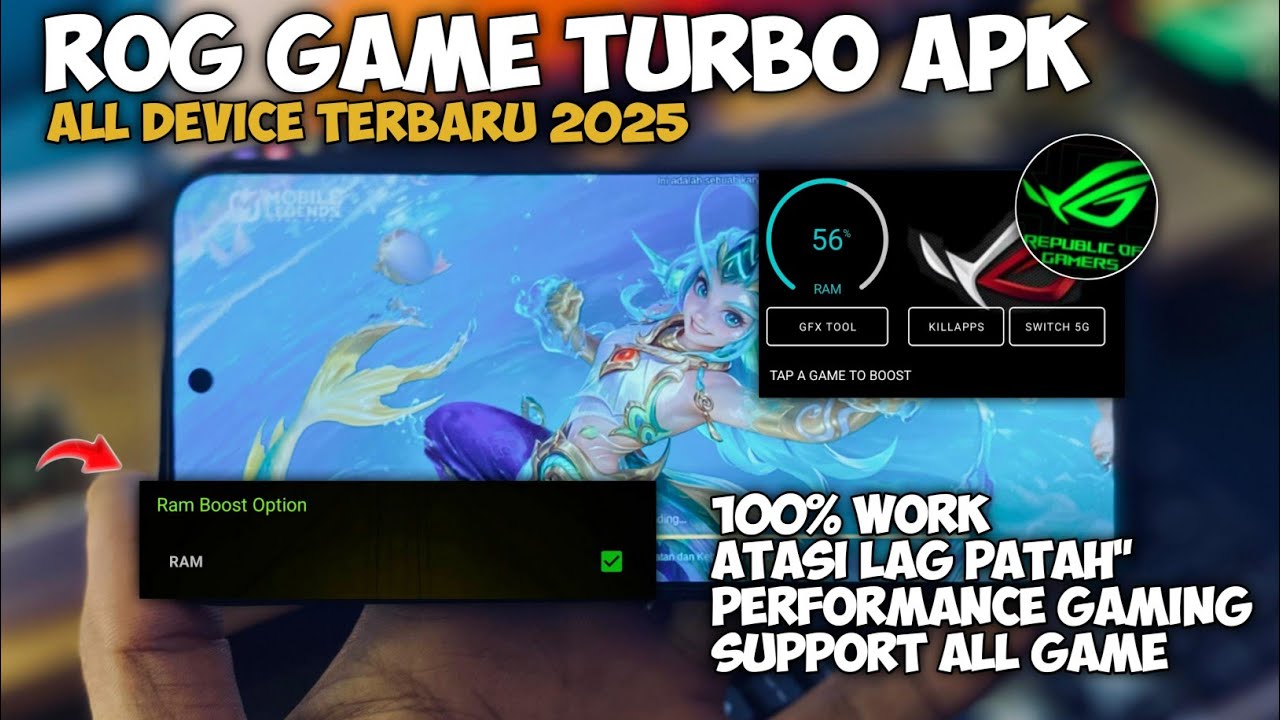 Rog Game Booster Apk – All Device Terbaru 2025‼️ Rog Game Booster Apk – All Device Terbaru 2025‼️