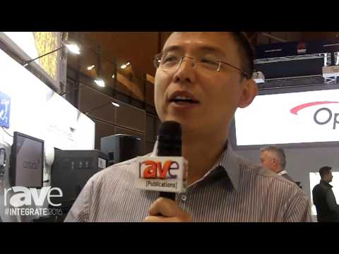 Integrate 2016: Lumens Exhibits Line of Document Cameras on the Amber Technology Stand