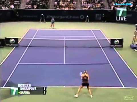 マリア シャラポワ vs Dinara サフィンa 2006 LA ハイライト