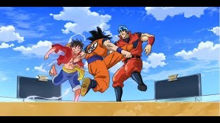 Goku vs Luffy vs Toriko Anime Tournament Fight! Hyped