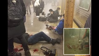 Subway Shooting In Brooklyn- 5 Shot 8 Injured - Gunman Still On The Loose.