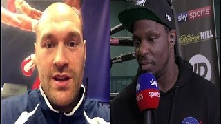DILLIAN WHYTE BLASTS TYSON FURY OVER HIS DEONTAY WILDER AND ANTHONY JOSHUA COMMENTS!!