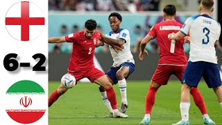 İngiltere - İran (6-2) MAÇ ÖZETİ I Dünya Kupası B Grubu