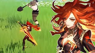 Mavuika Gameplay & Abilities Genshin Impact 5.3