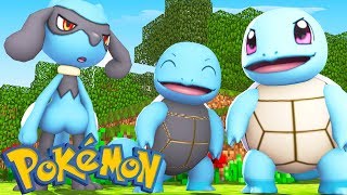 WHO'S YOUR FAMILY? RIOLU E SQUIRTLE TIVERAM UM FILHO NO MINECRAFT ( Pixelmon )
