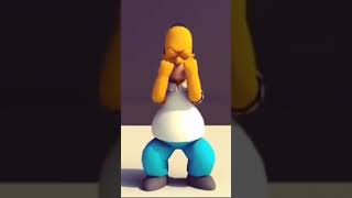 Homer Simpson Dançando Musica Triste