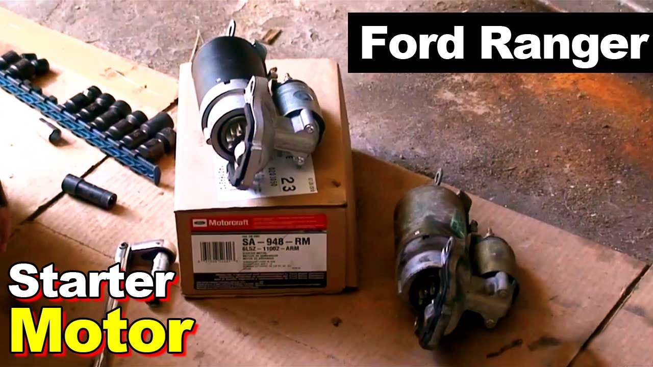 How to change the starter on a 1999 ford ranger #2