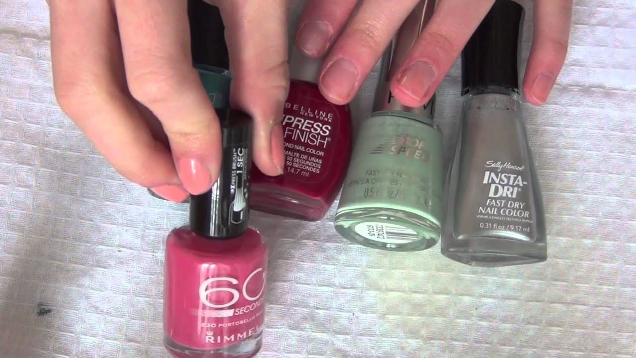 5. Quick-drying nail polish for busy outdoor women - wide 9
