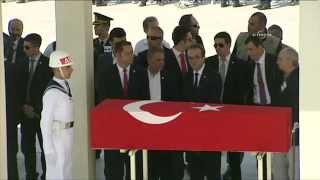 Şehit Binbaşı Için Ankara'da Cenaze Töreni Düzenlendi