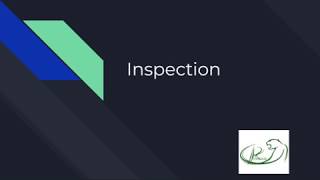 Inspections
