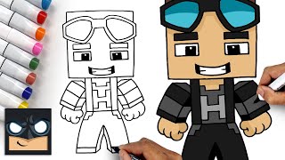 How To Draw Steve Wildcraft