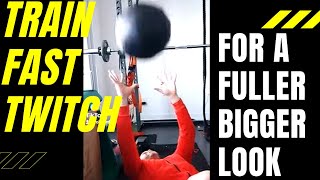 Train your fast twitch muscle fibers for more size #muscle #chest #fitness