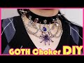 Goth Choker DIY | Make a chain choker with me!