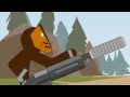 Stick Figure - Koshka vs Saw (Vainglory Short Animation)