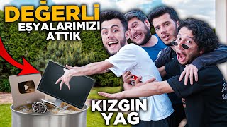 DEĞERLİ EŞYALARIMIZI KIZGIN YAĞA ATTIK!!