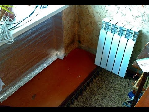 Как сделать красиво за батареями Как сделать красиво за батареями