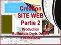 Tutoriel 2 : Creation siteweb avec des TABLES dans Dreamweaver - Multimedia Doris Dupuis