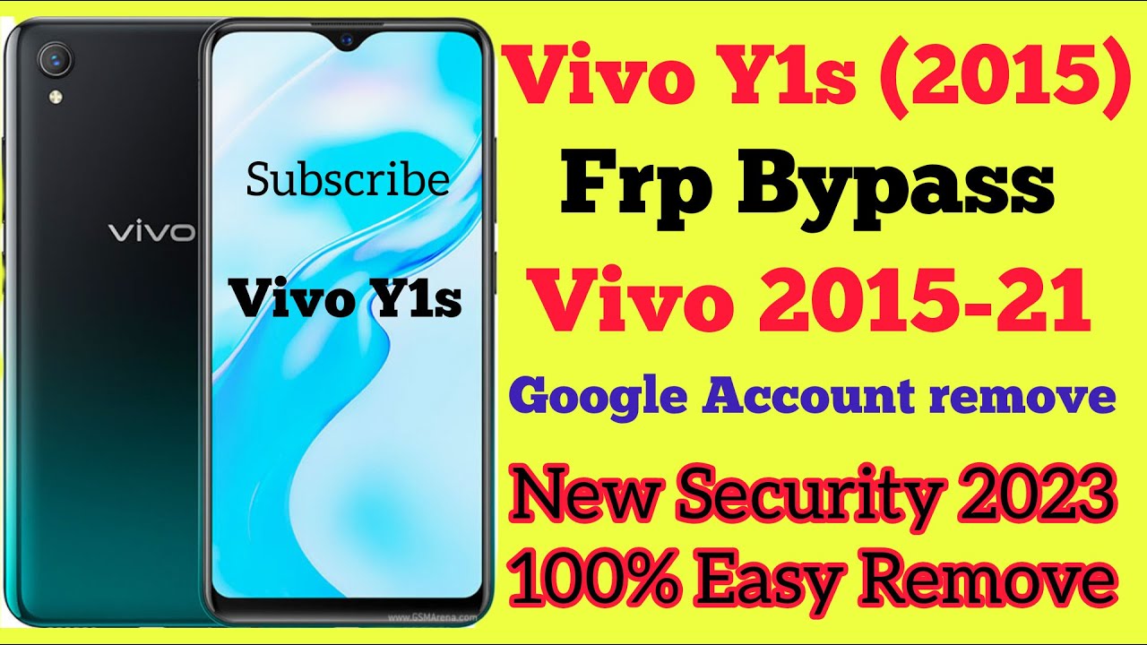 Vivo Y1s Frp Bypass | Vivo Y1s ( 2015-21) Remove Google Vivo Y1s Frp Bypass | Vivo Y1s ( 2015-21) Remove Google
